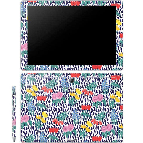 Bouffants and Broken Hearts Bouquets Print Galaxy Book 12in Skin
